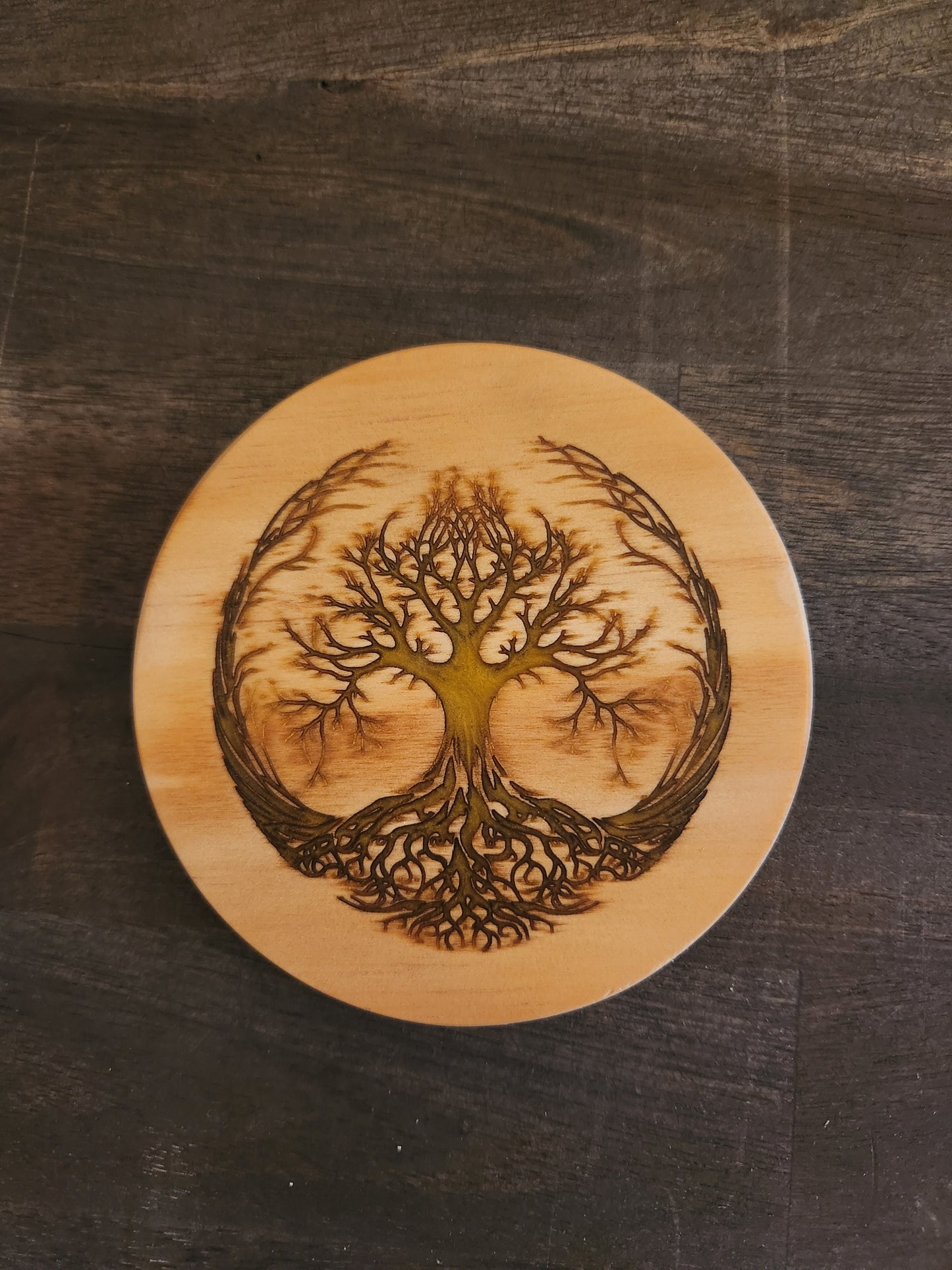 Wood coasters