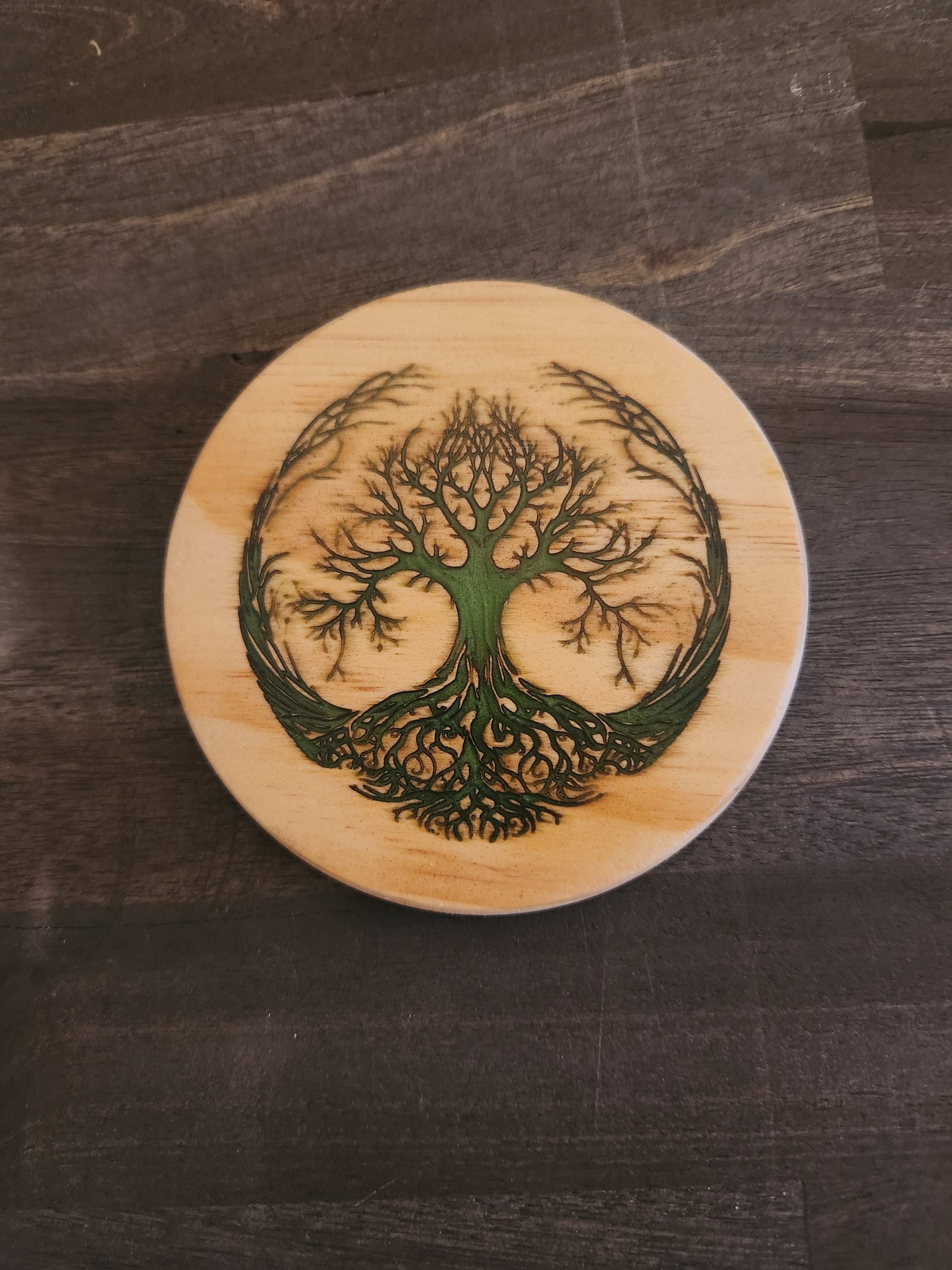Wood coasters